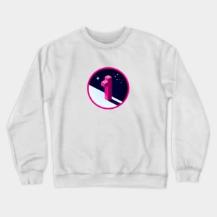 Number 1 Block Space Crewneck Sweatshirt